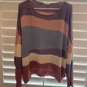Easel Multi Colored Sweater